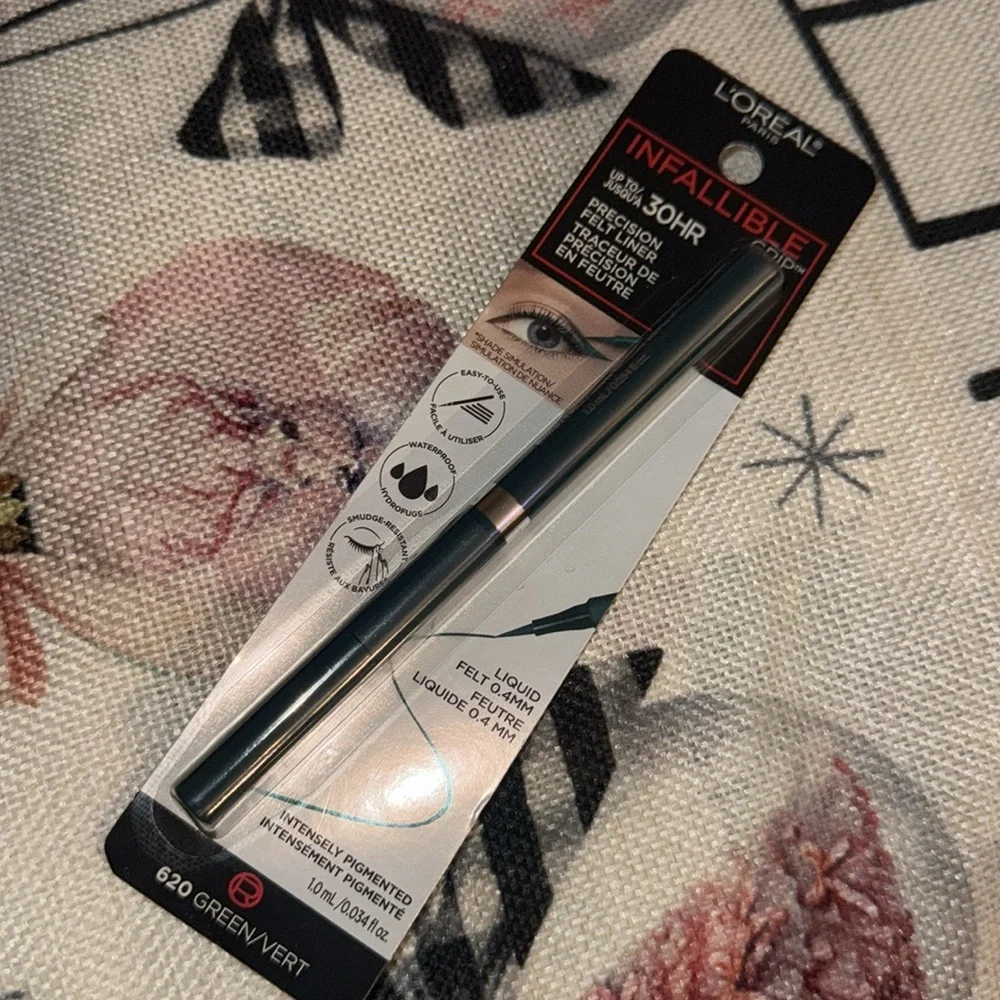L'Oreal Paris Infallible Grip‎ Precision Felt Tip Waterproof Eyeliner- 0.034oz